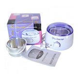 Kit epilare cu incalzitor electric 500 g ceara epilatoare 10 spatule 50 benzi